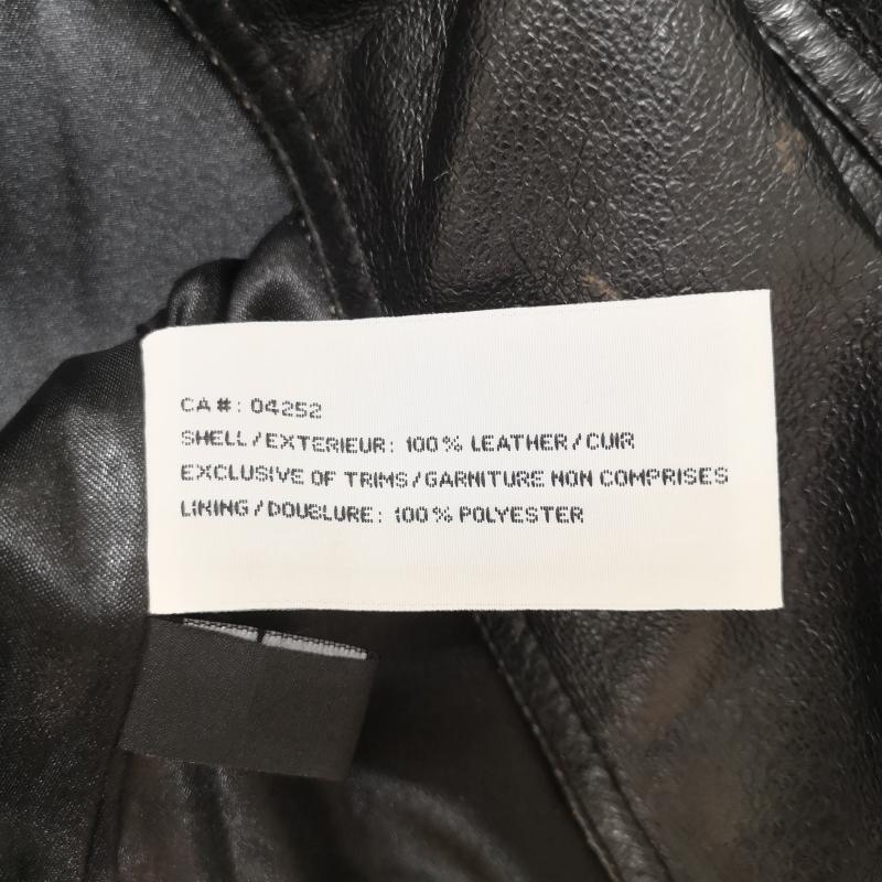 古着 USED ベスト ベスト PASSPORT パスポート 本革 レザー ベスト M 黒 / ブラック / black メンズ USED 古着 中古 50169731
