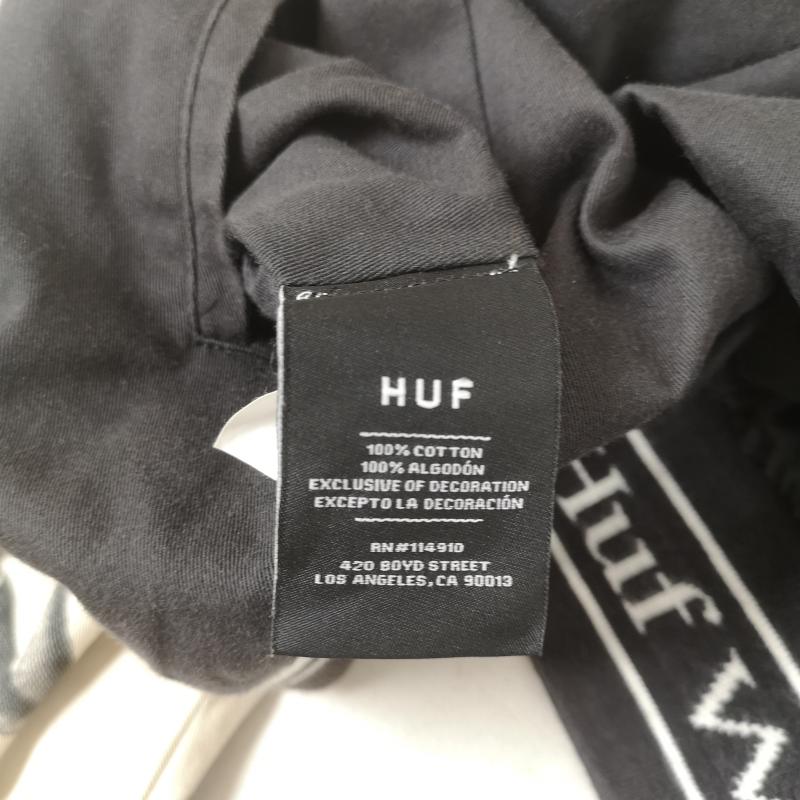 ハフ HUF ジャケット、上着 ジャンパー、ブルゾン 18AW リバーシブル2WAY PEEP SHOW バーシティ ジャケット スタジャン S 白 / ホワイト / white X 黒 / ブラック / black メンズ USED 古着 中古 50169734