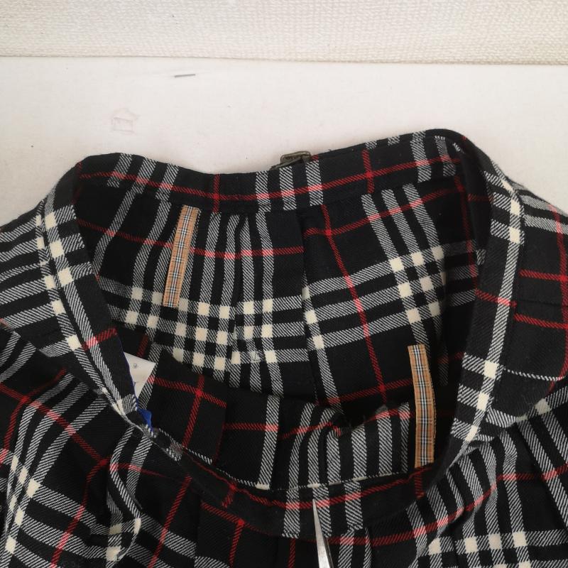 バーバリー・ブルーレーベル BURBERRY BLUE LABEL スカート ひざ丈スカート ノバチェック ミニ丈 ウール ラップ スカート FXF21-851 38 黒 / ブラック / black X 赤 / レッド / red X 白 / ホワイト / white レディース USED 古着 中古 50169740