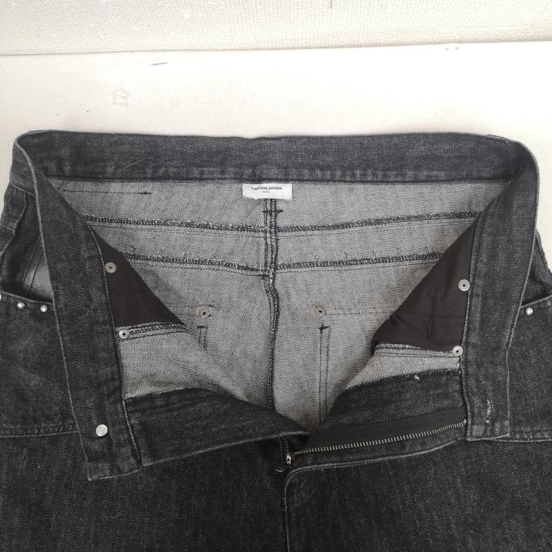 古着 USED パンツ デニム、ジーンズ ANDER HUNK アンダーハンク スタッズ デザイン フレア デニム パンツ AH091051BW L 黒 / ブラック / black メンズ USED 古着 中古 50169741