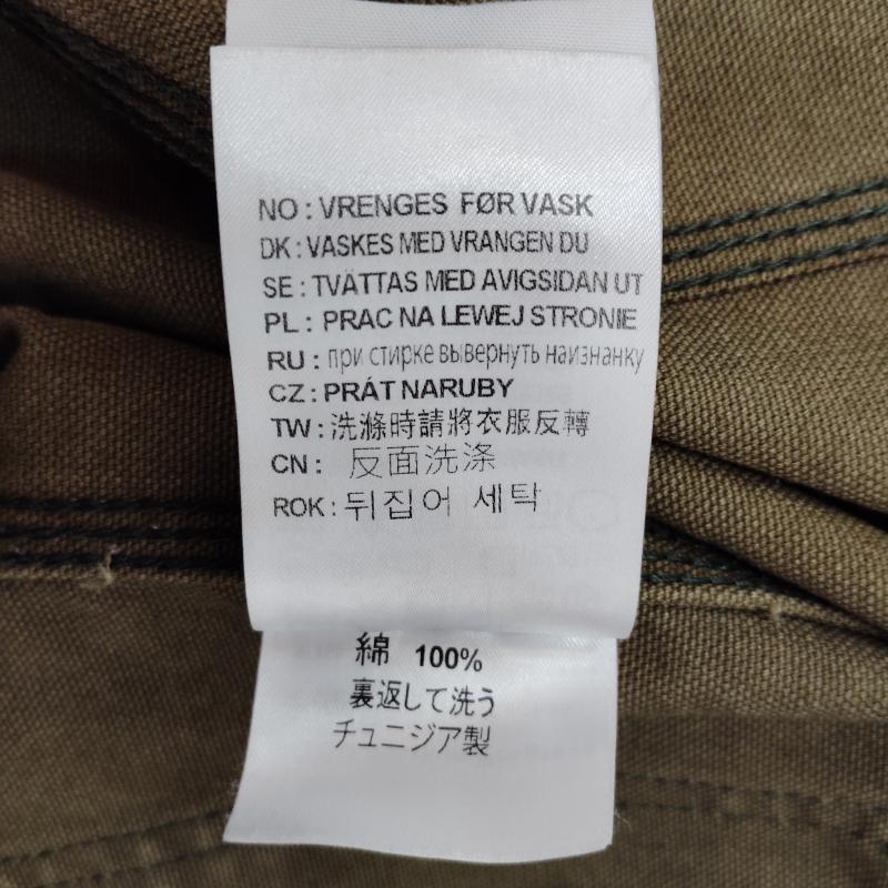 カーハート Carhartt ジャケット、上着 ジャケット、ブレザー カバーオール ミシガン コート カモフラージュ柄 ディアボーン キャンバス ワーク ジャケット M カーキ / カーキ / khaki メンズ USED 古着 中古 50169748