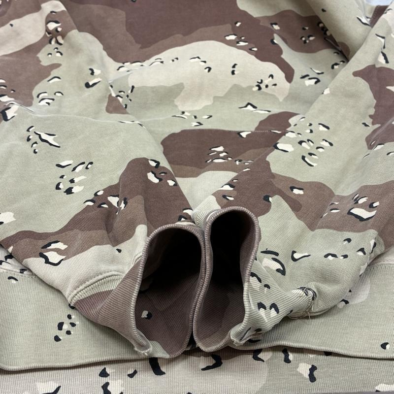 シュプリーム Supreme パーカー 長袖 20AW Rib Hooded Sweatshirt Chocolate Chip Camo デザートカモ スウェット パーカー L メンズ USED 古着 中古 50169750