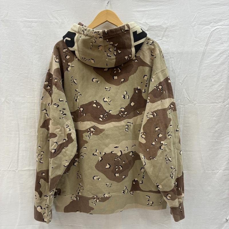 シュプリーム Supreme パーカー 長袖 20AW Rib Hooded Sweatshirt Chocolate Chip Camo デザートカモ スウェット パーカー L メンズ USED 古着 中古 50169750