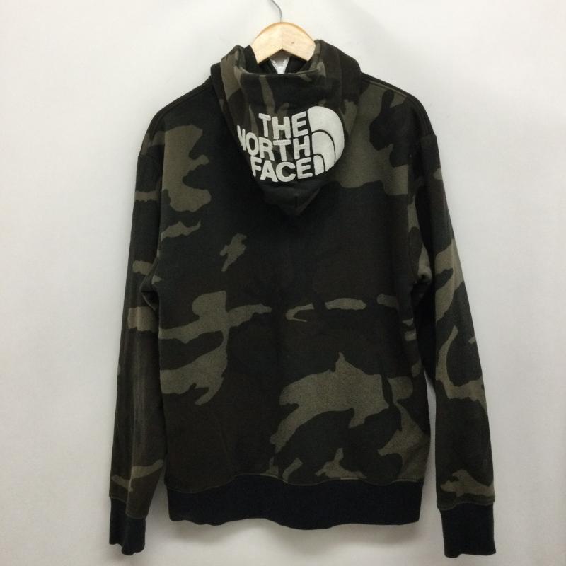 ザノースフェイス THE NORTH FACE パーカー 長袖 ザノースフェイス NT11957 リアビュー フルジップ フーディ スウェット パーカー カモフラ 迷彩 M カモフラージュ柄・迷彩 茶 / ブラウン / brown X 緑 / グリーン / green X カーキ / カーキ / khaki メンズ USED 古着 中古 50169751