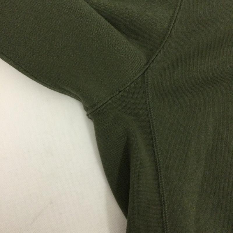 ザノースフェイス THE NORTH FACE トレーナー 長袖 THE NORTH FACE ザ・ノース・フェイス ヘザーロゴクルー HEATHER LOGO CREW NT12143 L ロゴ、文字 緑 / グリーン / green メンズ USED 古着 中古 50169752
