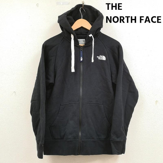ザノースフェイス THE NORTH FACE パーカー 長袖 リアビュー フル ジップ フーディ スウェット パーカー NTW12442 XL 黒 / ブラック / black X 白 / ホワイト / white レディース USED 古着 中古 50169757