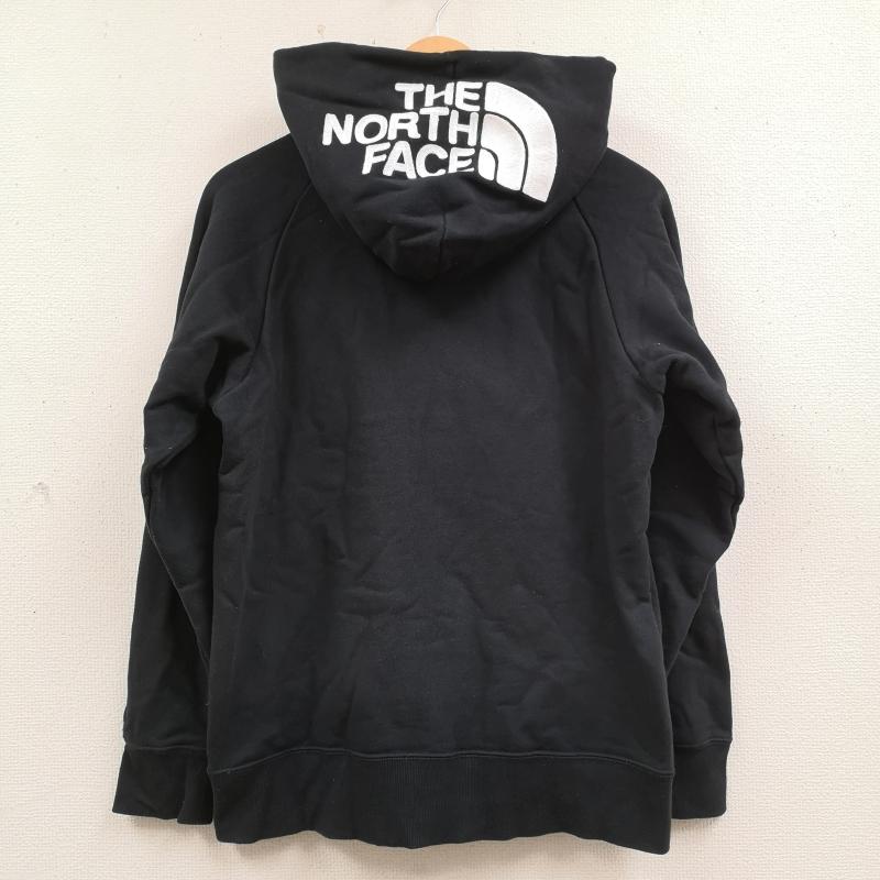 ザノースフェイス THE NORTH FACE パーカー 長袖 リアビュー フル ジップ フーディ スウェット パーカー NTW12442 XL 黒 / ブラック / black X 白 / ホワイト / white レディース USED 古着 中古 50169757