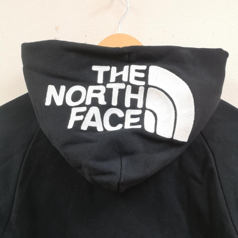 ザノースフェイス THE NORTH FACE パーカー 長袖 リアビュー フル ジップ フーディ スウェット パーカー NTW12442 XL 黒 / ブラック / black X 白 / ホワイト / white レディース USED 古着 中古 50169757