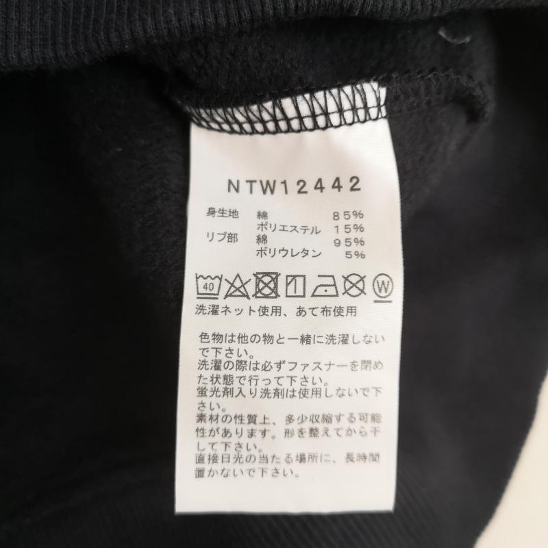 ザノースフェイス THE NORTH FACE パーカー 長袖 リアビュー フル ジップ フーディ スウェット パーカー NTW12442 XL 黒 / ブラック / black X 白 / ホワイト / white レディース USED 古着 中古 50169757