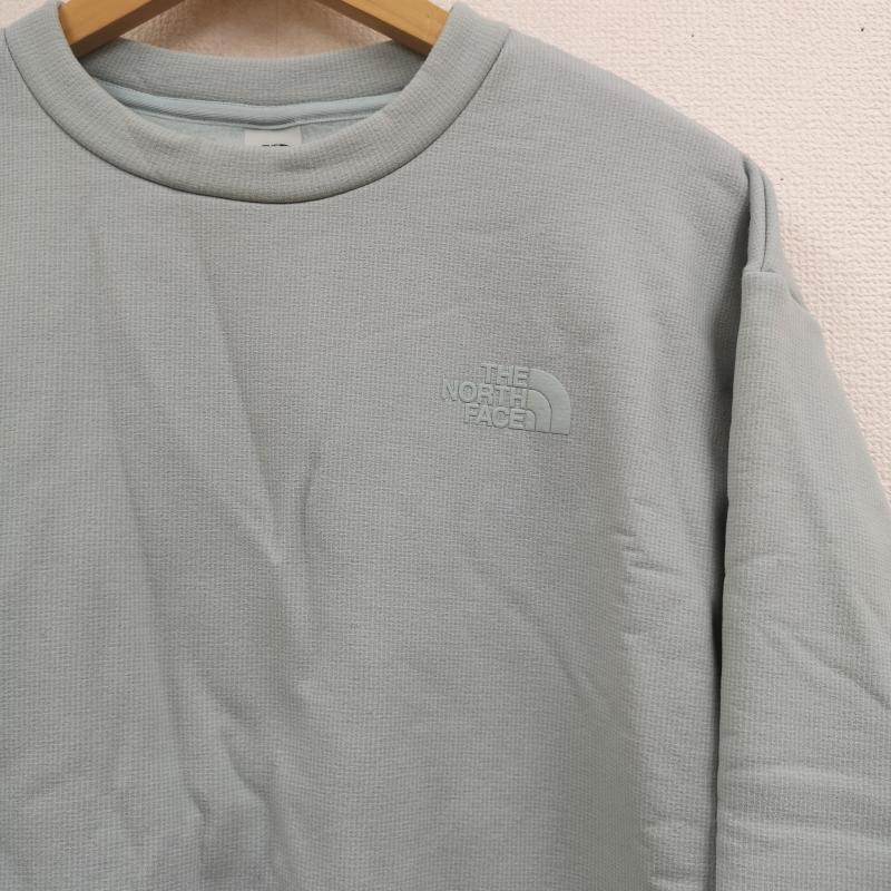ザノースフェイス THE NORTH FACE トレーナー 長袖 ラリーオン ロック クルーネック スウェット トレーナー NLW72102 L 水色 / ライトブルー / レディース USED 古着 中古 50169758