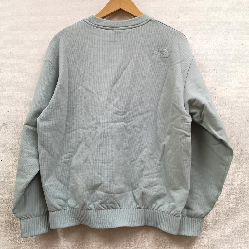 ザノースフェイス THE NORTH FACE トレーナー 長袖 ラリーオン ロック クルーネック スウェット トレーナー NLW72102 L 水色 / ライトブルー / レディース USED 古着 中古 50169758