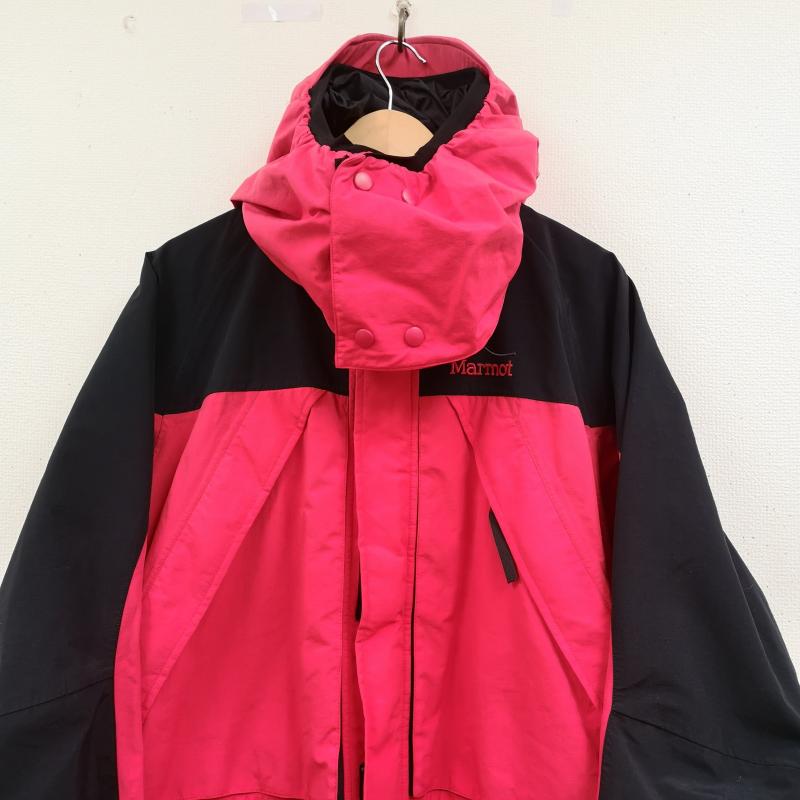 マーモット Marmot ジャケット、上着 ジャンパー、ブルゾン 90s 2トーン 切り替え GORE-TEX マウンテン パーカー ナイロン ジャケット L 黒 / ブラック / black X 赤 / レッド / red メンズ USED 古着 中古 50169766