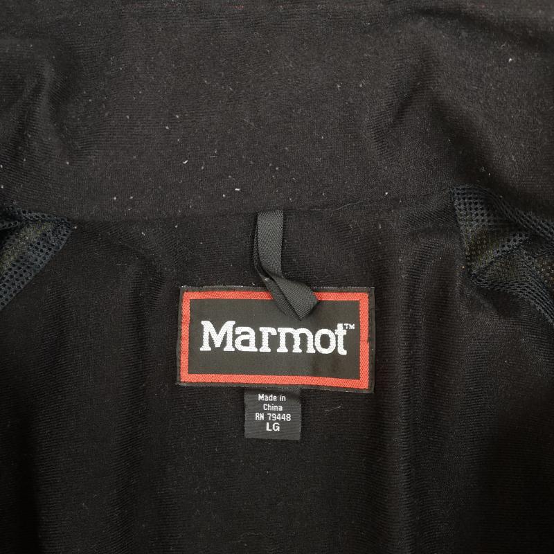 マーモット Marmot ジャケット、上着 ジャンパー、ブルゾン 90s 2トーン 切り替え GORE-TEX マウンテン パーカー ナイロン ジャケット L 黒 / ブラック / black X 赤 / レッド / red メンズ USED 古着 中古 50169766