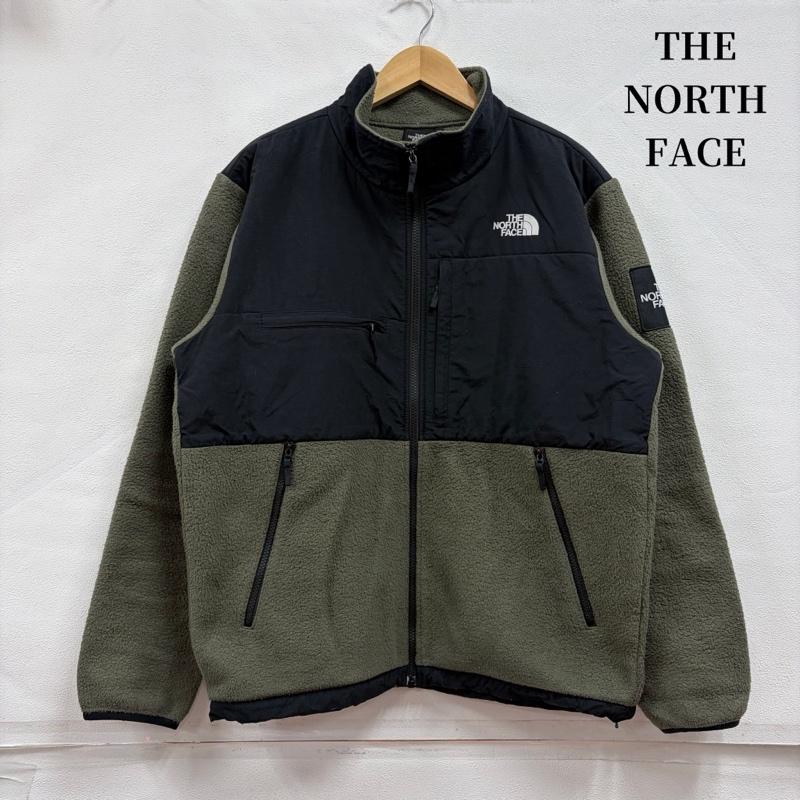 ザノースフェイス THE NORTH FACE ジャケット、上着 ジャンパー、ブルゾン デナリジャケット NA72051 ツートーン ロゴ パッチ 刺繍 ジップアップ フリース アウトドア ユニセックス XL ロゴ、文字 X 刺繍 カーキ / カーキ / khaki X 黒 / ブラック / black X 白 / ホワイト / white メンズ USED 古着 中古 50169770