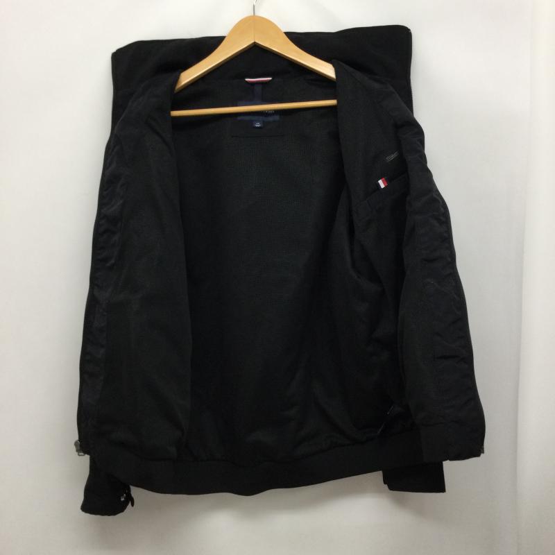 トミーヒルフィガー TOMMY HILFIGER ジャケット、上着 ジャンパー、ブルゾン TOMMY HILFIGER トミーヒルフィガー ブルゾン ショートブルゾン L ワンポイント 黒 / ブラック / black メンズ USED 古着 中古 50169771