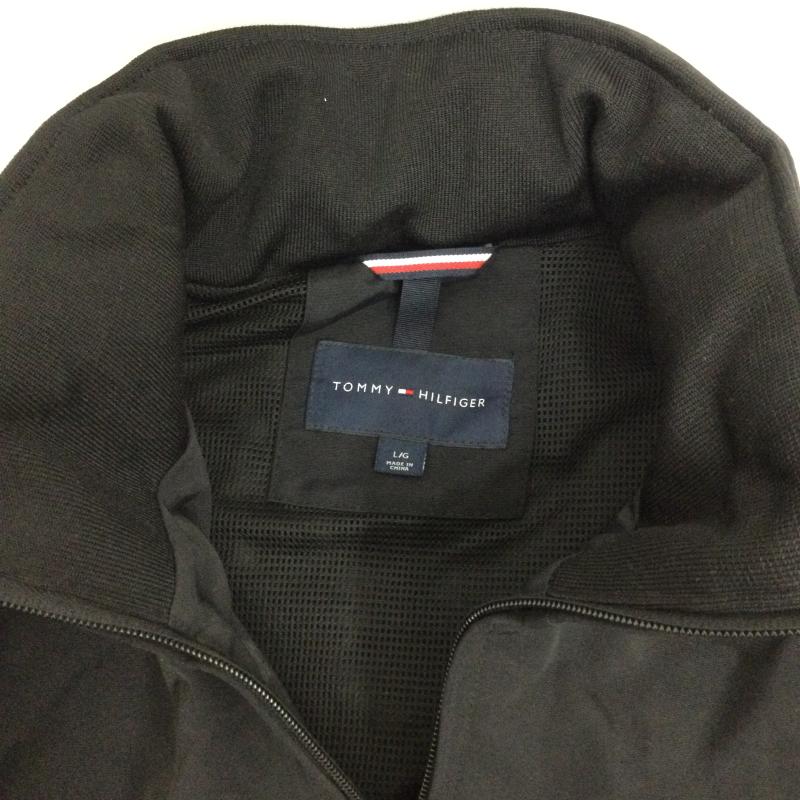 トミーヒルフィガー TOMMY HILFIGER ジャケット、上着 ジャンパー、ブルゾン TOMMY HILFIGER トミーヒルフィガー ブルゾン ショートブルゾン L ワンポイント 黒 / ブラック / black メンズ USED 古着 中古 50169771