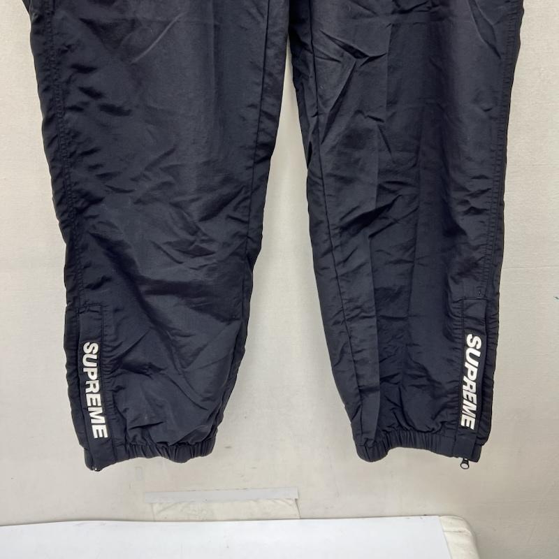 シュプリーム Supreme ボトムス ボトムス ロゴ ウォームアップパンツ L 黒 / ブラック / black メンズ USED 古着 中古 50169776