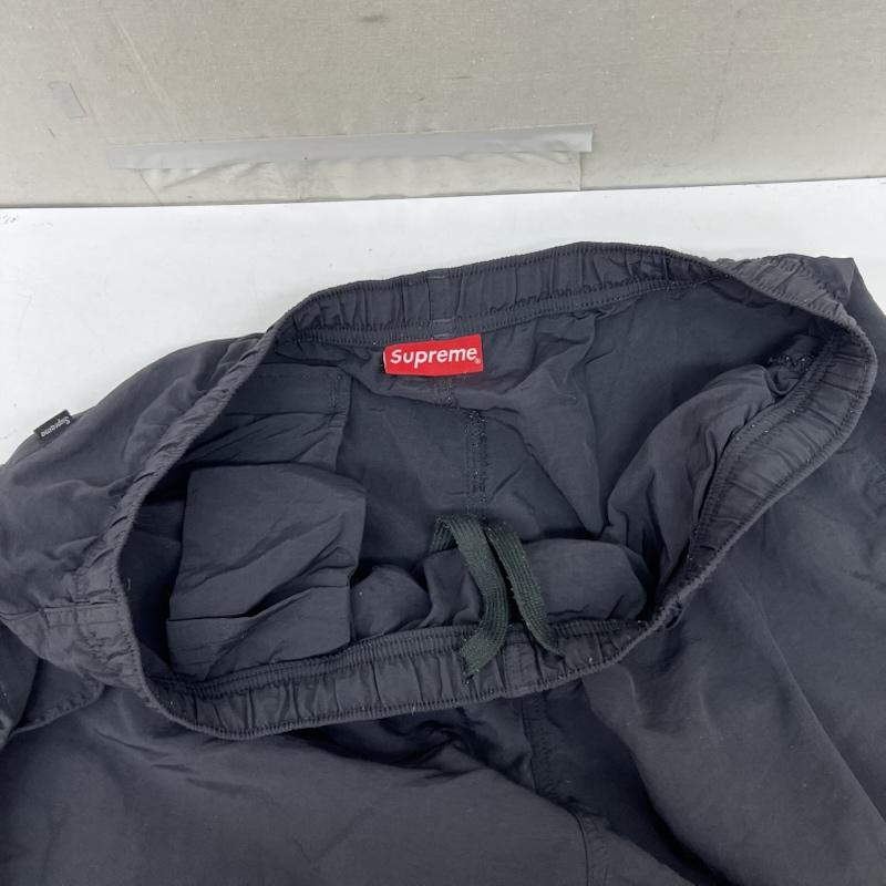 シュプリーム Supreme ボトムス ボトムス ロゴ ウォームアップパンツ L 黒 / ブラック / black メンズ USED 古着 中古 50169776