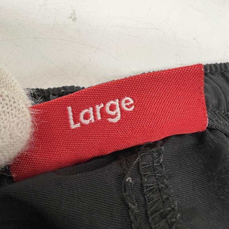 シュプリーム Supreme ボトムス ボトムス ロゴ ウォームアップパンツ L 黒 / ブラック / black メンズ USED 古着 中古 50169776