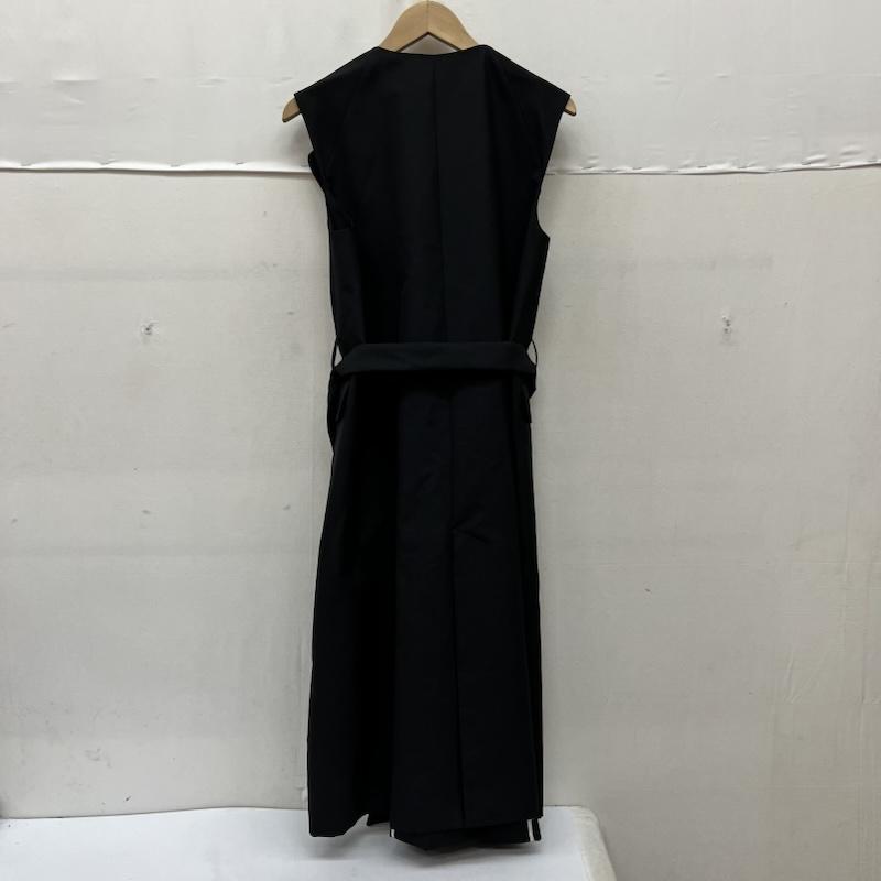古着 USED ベスト ベスト COCUCA コキュカ ロング ジレ ベスト モヘヤ混 黒 / ブラック / black レディース USED 古着 中古 50169780