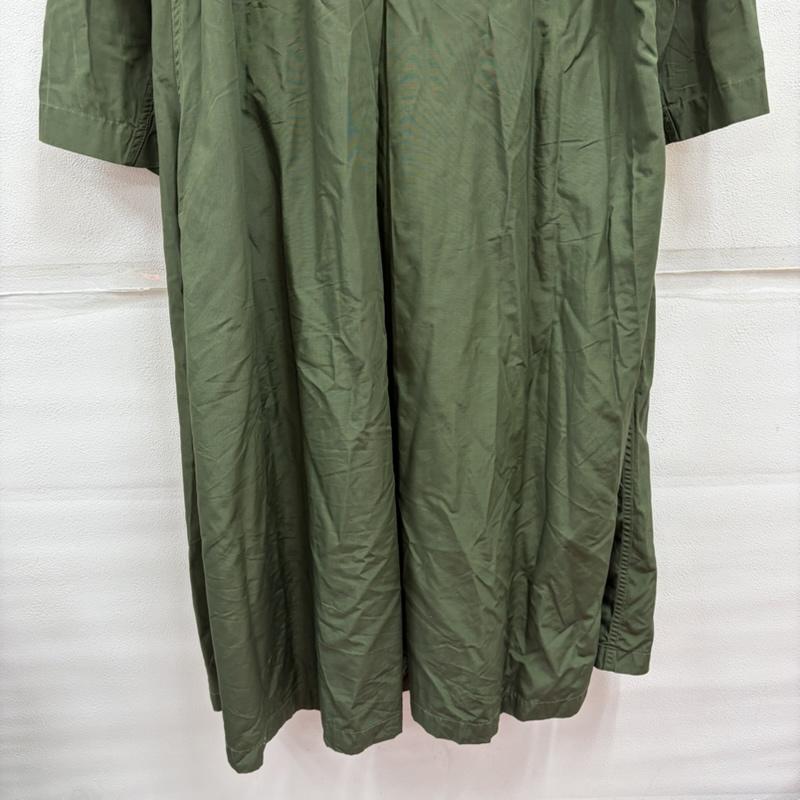 ヴィンテージ VINTAGE コート コート一般 50s ミリタリー ダブルブレスト ロング レインコート 米軍 16REGULAR レギュラー Aライン - 無地 カーキ / カーキ / khaki X オリーブグリーン / オリーブグリーン / レディース USED 古着 中古 50169781