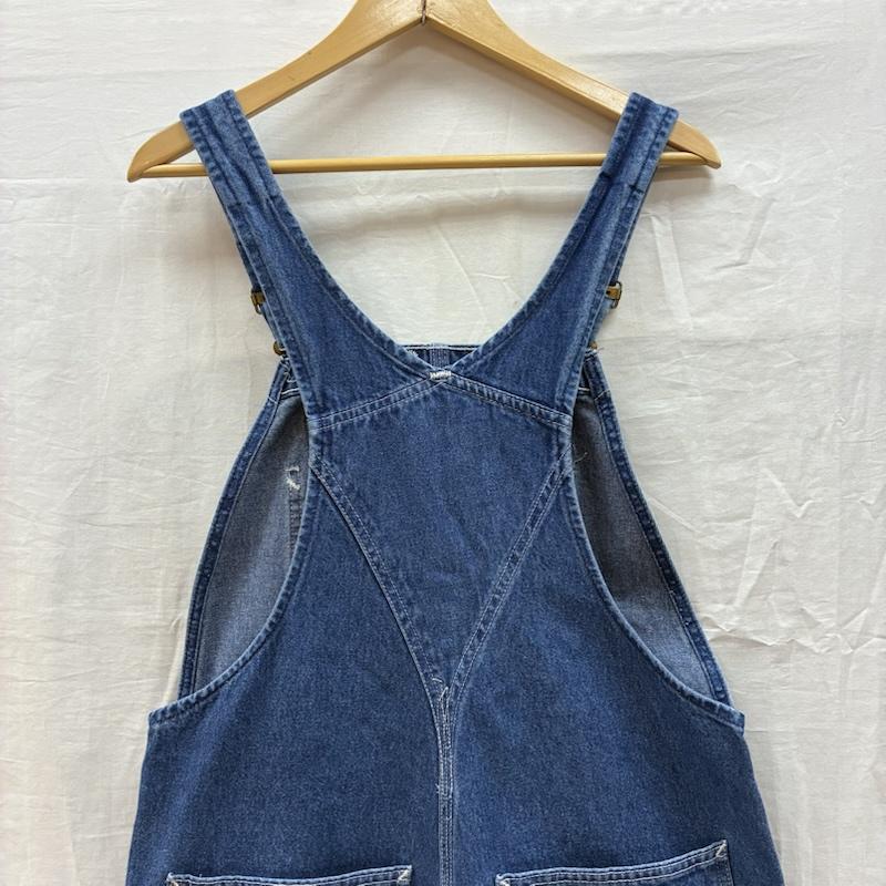 カーハート Carhartt サロペット・オーバーオール サロペット、オーバーオール ダークストーン ウォッシュド デニム ビブ オーバーオール R07 DST メキシコ製 32×30 - メンズ USED 古着 中古 50169783