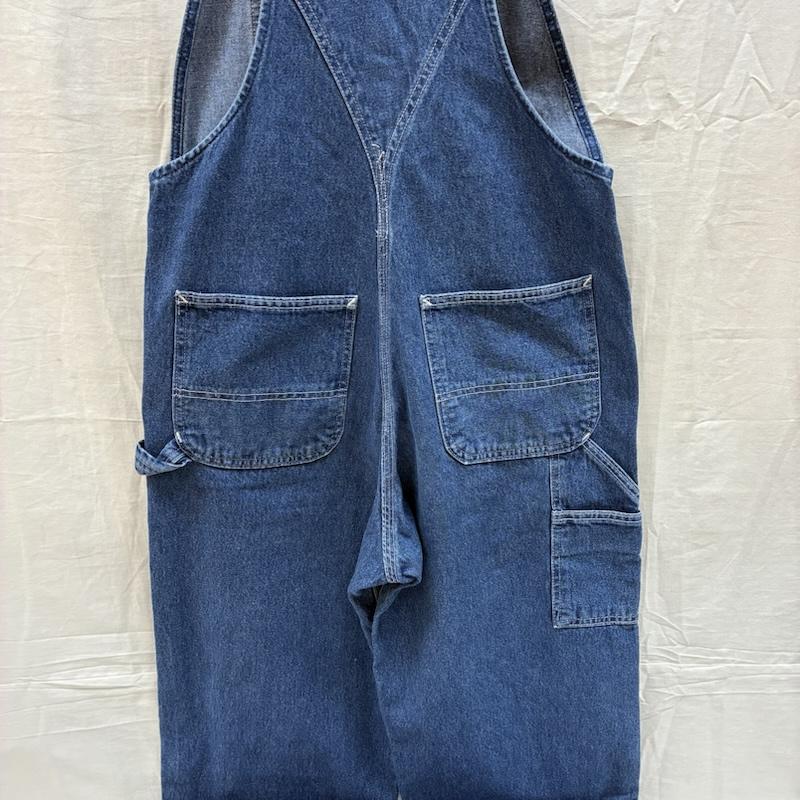 カーハート Carhartt サロペット・オーバーオール サロペット、オーバーオール ダークストーン ウォッシュド デニム ビブ オーバーオール R07 DST メキシコ製 32×30 - メンズ USED 古着 中古 50169783