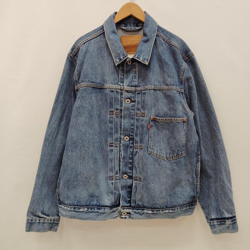 リーバイス Levi s ジャケット、上着 ジャケット、ブレザー Gジャン TYPE I トラッカー ジャケット 1st ファースト 大戦モデル シンチバック L 水色 / ライトブルー / メンズ USED 古着 中古 50169788