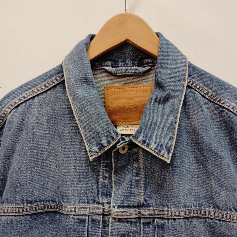 リーバイス Levi s ジャケット、上着 ジャケット、ブレザー Gジャン TYPE I トラッカー ジャケット 1st ファースト 大戦モデル シンチバック L 水色 / ライトブルー / メンズ USED 古着 中古 50169788