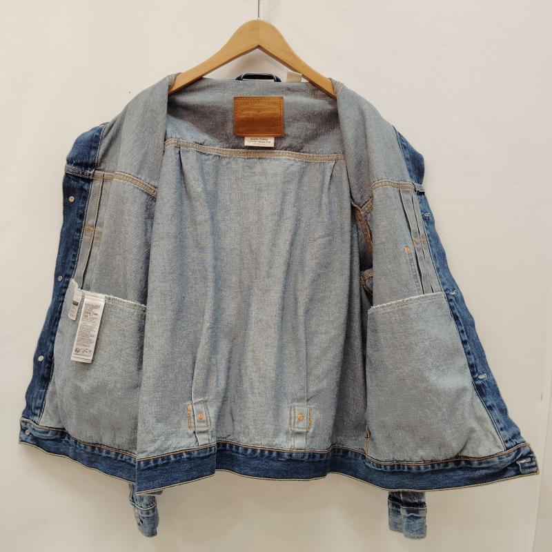 リーバイス Levi s ジャケット、上着 ジャケット、ブレザー Gジャン TYPE I トラッカー ジャケット 1st ファースト 大戦モデル シンチバック L 水色 / ライトブルー / メンズ USED 古着 中古 50169788