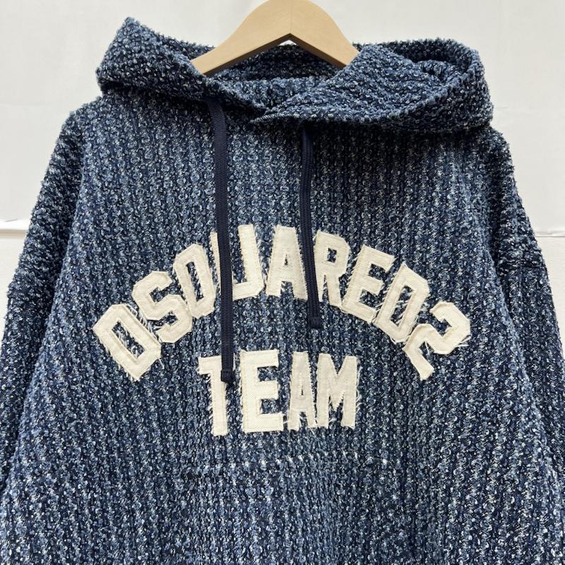 ディースクエアード DSQUARED2 パーカー 長袖 New York Denim プルオーバー パーカー S74AM1602 S メンズ USED 古着 中古 50169789