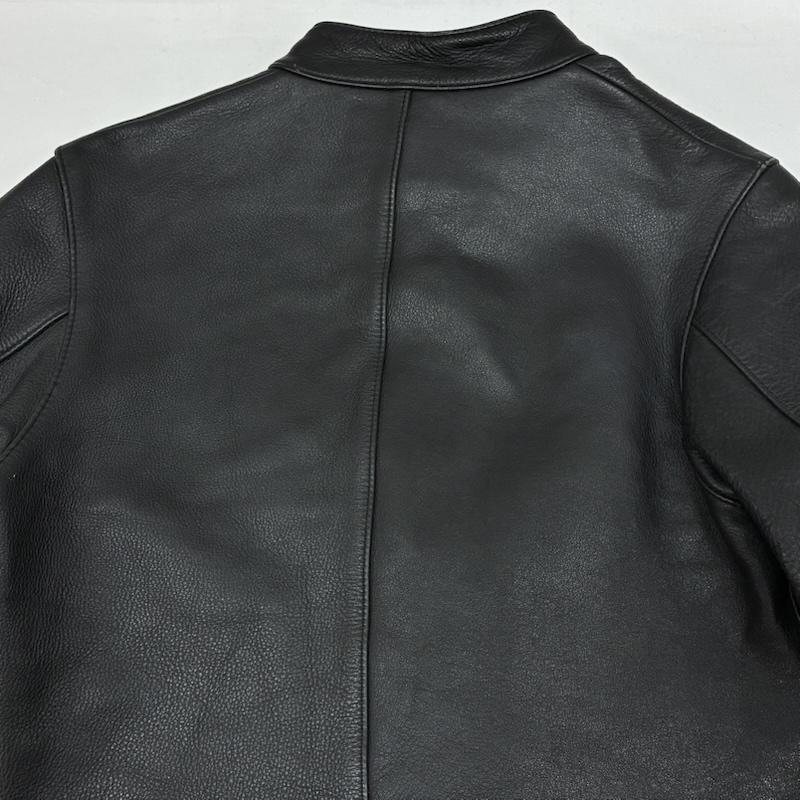 古着 USED ジャケット、上着 レザージャケット LOVE KILLS ラブキルズ ダイヤ カットワーク シングル ライダース レザー ジャケット パンク ロカビリー THE MODS 森山達也 S メンズ USED 古着 中古 50169798