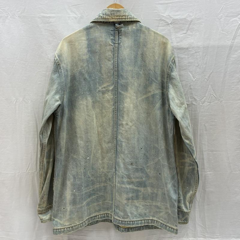 ファイブオー／ダッピーズ FIVE-O/DUPPIES ジャケット、上着 ジャンパー、ブルゾン ヴィンテージ 加工 ダメージ デニム ジャケット カバーオール アーカイブ XL メンズ USED 古着 中古 50169799