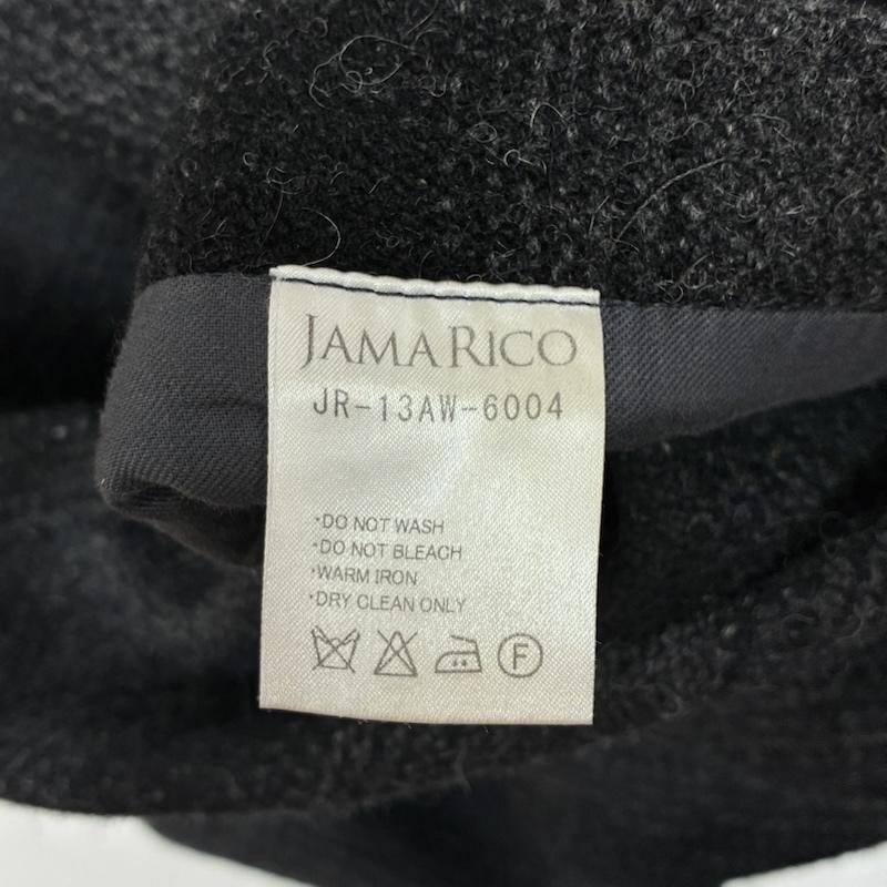 ジャマ リコ JAMA RICO コート コート一般 アルパカ 混 ウール シャドー チェック フーデッド コート 2 メンズ USED 古着 中古 50169801