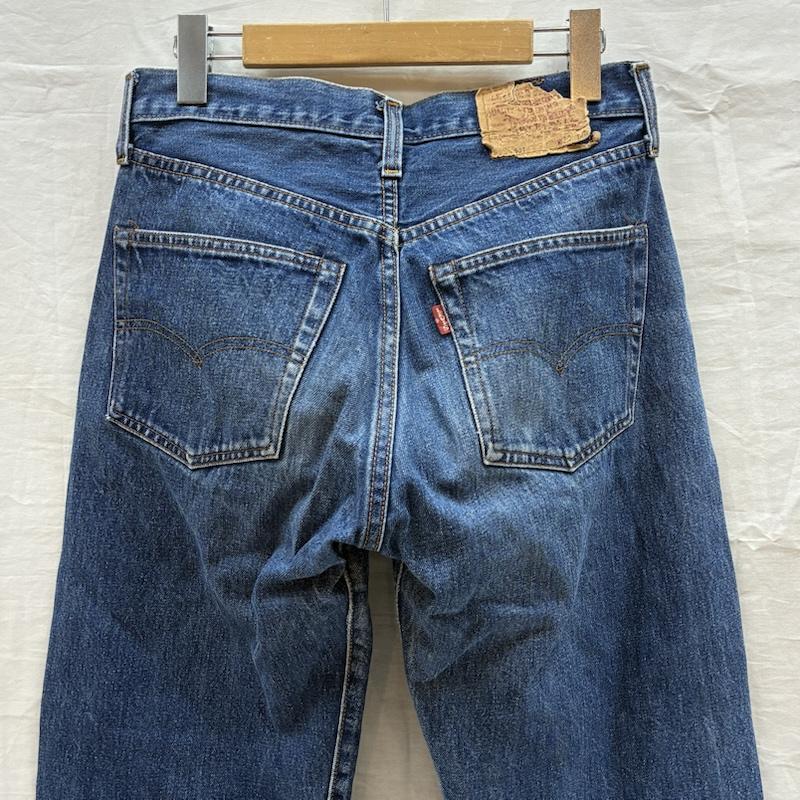 リーバイス Levi s パンツ デニム、ジーンズ 501 90s USA製 バレンシア ボタン裏555 赤耳 セルビッチ BIGE ヴィンテージ デニムパンツ 30インチ メンズ USED 古着 中古 50169804