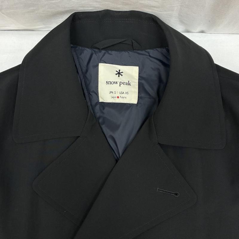 スノーピーク Snow Peak コート コート一般 DWR Lightweight Coat 撥水 ナイロン ダブル トレンチ コート サコッシュ ショルダーバッグ JK-19SU003 S メンズ USED 古着 中古 50169806