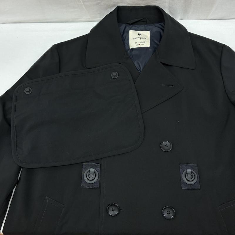 スノーピーク Snow Peak コート コート一般 DWR Lightweight Coat 撥水 ナイロン ダブル トレンチ コート サコッシュ ショルダーバッグ JK-19SU003 S メンズ USED 古着 中古 50169806