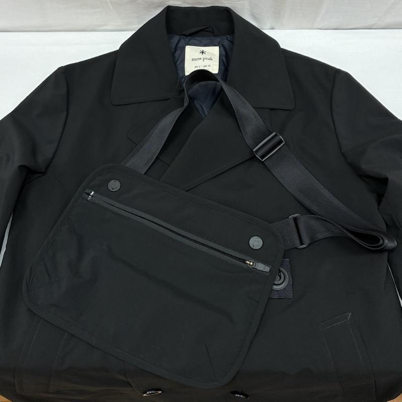 スノーピーク Snow Peak コート コート一般 DWR Lightweight Coat 撥水 ナイロン ダブル トレンチ コート サコッシュ ショルダーバッグ JK-19SU003 S メンズ USED 古着 中古 50169806