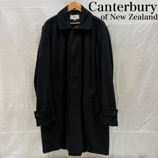カンタベリー CANTERBURY コート コート一般 アルパカ 混 ウール シャギー ステンカラー コート XL メンズ USED 古着 中古 50169807