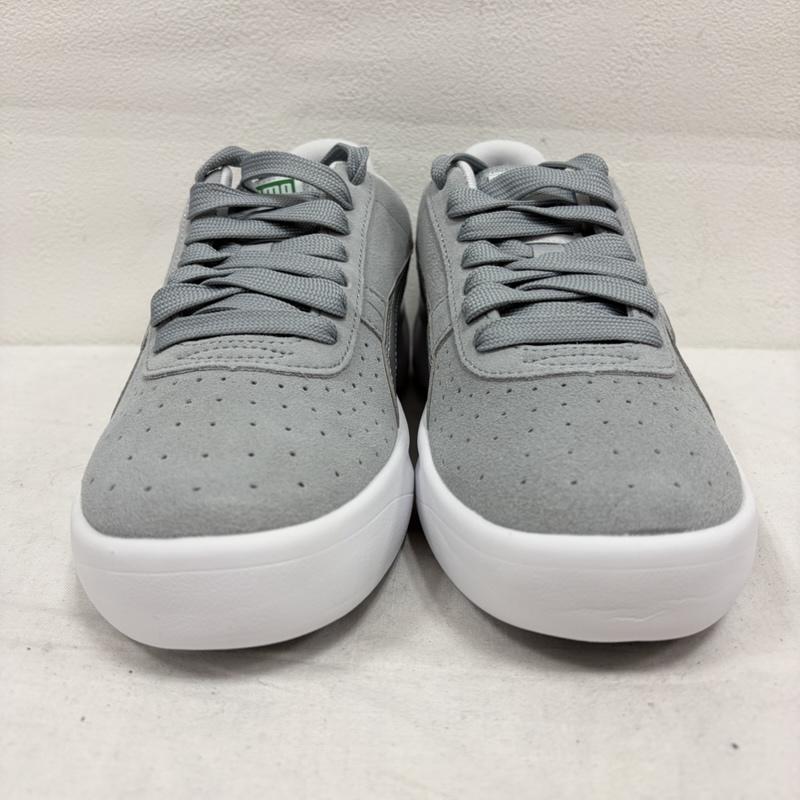 プーマ PUMA スニーカー スニーカー GV SPECIAL スペシャル LWT スウェード 厚底 ローカット スニーカー 25.5cm ワンポイント X ロゴ、文字 灰 / グレー / gray X 銀 / シルバー / silver color レディース USED 古着 中古 50169813