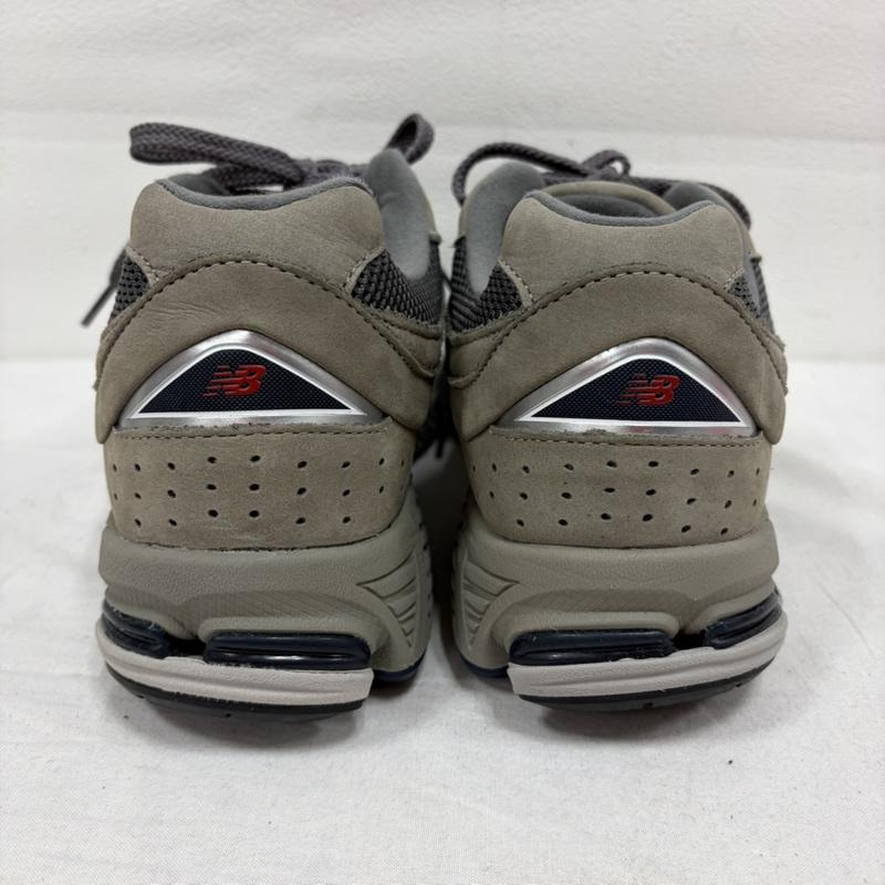 ニューバランス New Balance スニーカー スニーカー ML2002RA スウェード メッシュ ローカット スニーカー 27.5cm ロゴ、文字 灰 / グレー / gray X 紺 / ネイビー / navy メンズ USED 古着 中古 50169815