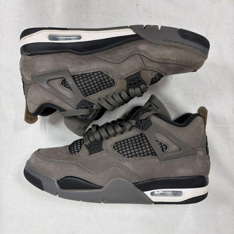 ナイキ NIKE スニーカー スニーカー AIR JORDAN エアジョーダン 4 RETRO レトロ Cave Stone ケイブストーン FV5029-200 28.0cm ロゴ、文字 ダークグレー / ダークグレー / X 黒 / ブラック / black メンズ USED 古着 中古 50169816