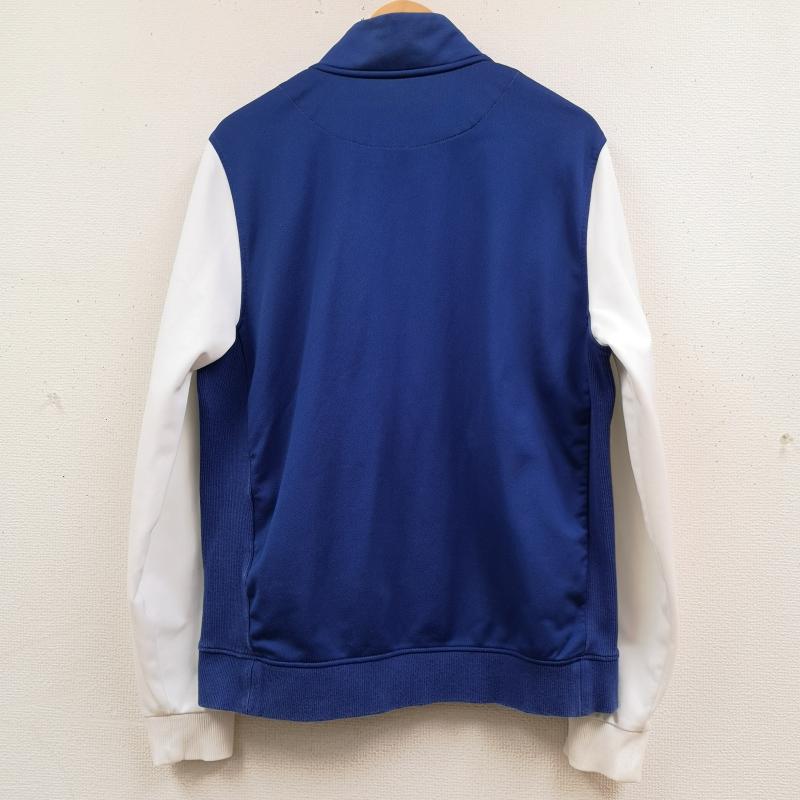 ラコステ LACOSTE ジャケット、上着 ジャンパー、ブルゾン 22AW ワンポイント ワニ ロゴ スリーブ配色 トラック ジャケット ジャージ SH2098 L 青 / ブルー / blue X 白 / ホワイト / white メンズ USED 古着 中古 50169817