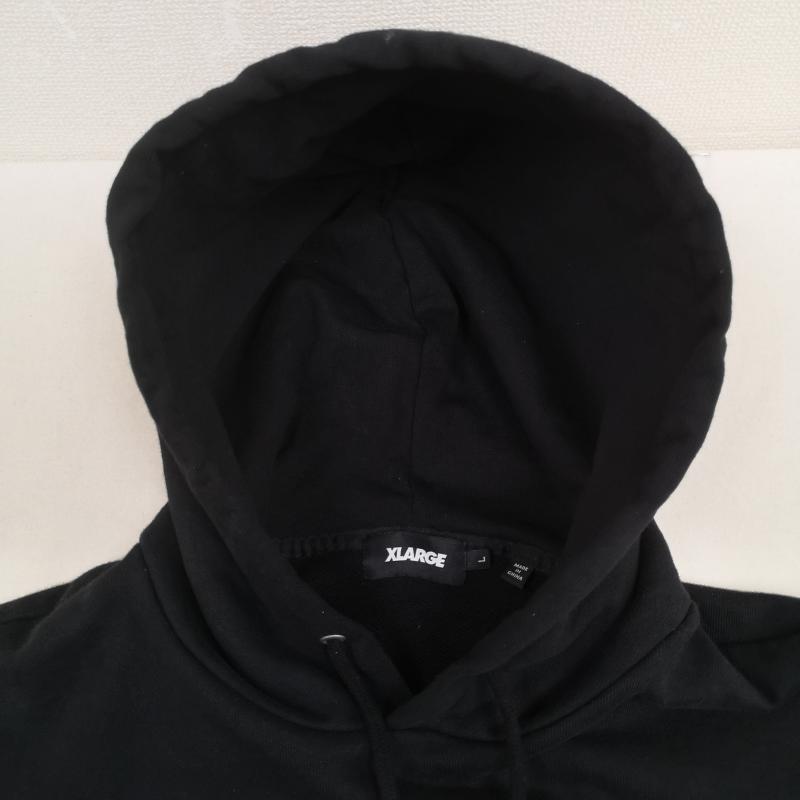 エクストララージ XLARGE パーカー 長袖 XL-ARMY HOODED SWEAT プルオーバー パーカー 101239012008 L 黒 / ブラック / black メンズ USED 古着 中古 50169818