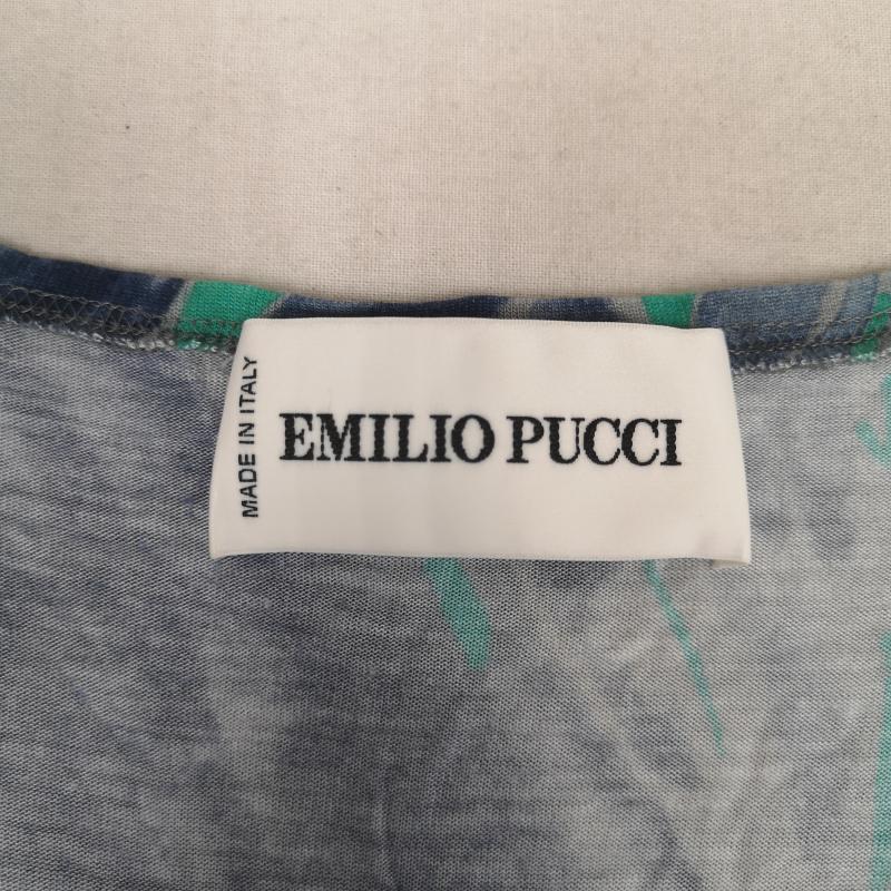 エミリオプッチ EMILIO PUCCI ワンピース ミニスカート イタリア製 幾何学模様 プッチ柄 半袖 ミニ ワンピース 06RG26 42 マルチカラー / マルチカラー / multicolor レディース USED 古着 中古 50169827