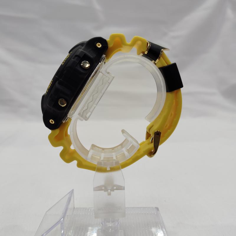 ジーショック G-SHOCK 腕時計 デジタル 稼働品 1994年 90s 第4回 イルカクジラ DW-6100DW-9 初代 イルクジ 腕時計 - 黒 / ブラック / black X 黄 / イエロー / yellow メンズ USED 古着 中古 50169828