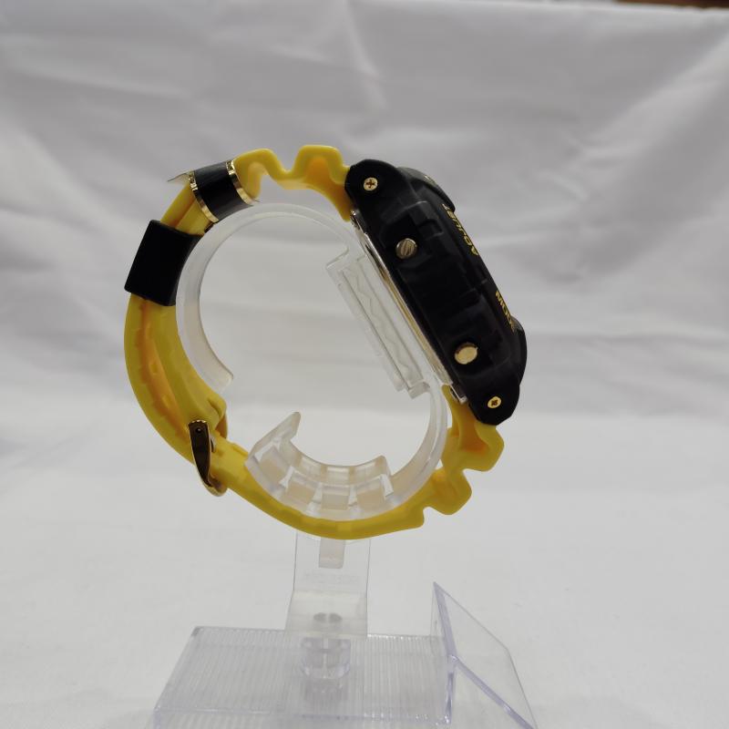 ジーショック G-SHOCK 腕時計 デジタル 稼働品 1994年 90s 第4回 イルカクジラ DW-6100DW-9 初代 イルクジ 腕時計 - 黒 / ブラック / black X 黄 / イエロー / yellow メンズ USED 古着 中古 50169828