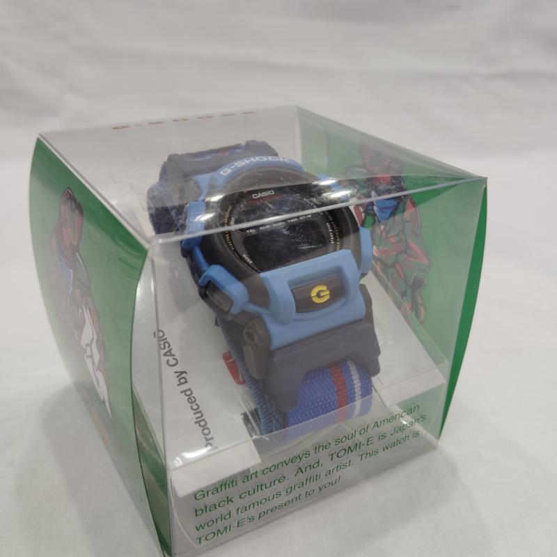 ジーショック G-SHOCK 腕時計 デジタル 稼働品 90s DW-003H-2T TOMI-E クラブバージョン デジタル 腕時計 水色 / ライトブルー / メンズ USED 古着 中古 50169829