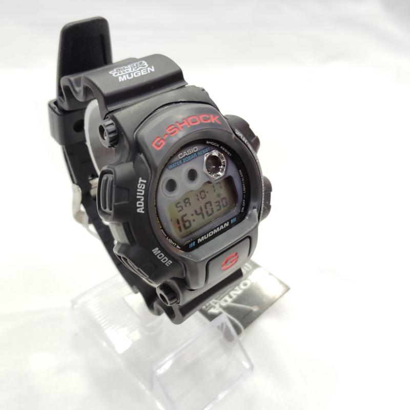 ジーショック G-SHOCK 腕時計 デジタル 稼働品 MUDMAN DW-8400 無限 MUGEN HONDA ホンダ コラボ 腕時計 - 黒 / ブラック / black メンズ USED 古着 中古 50169831