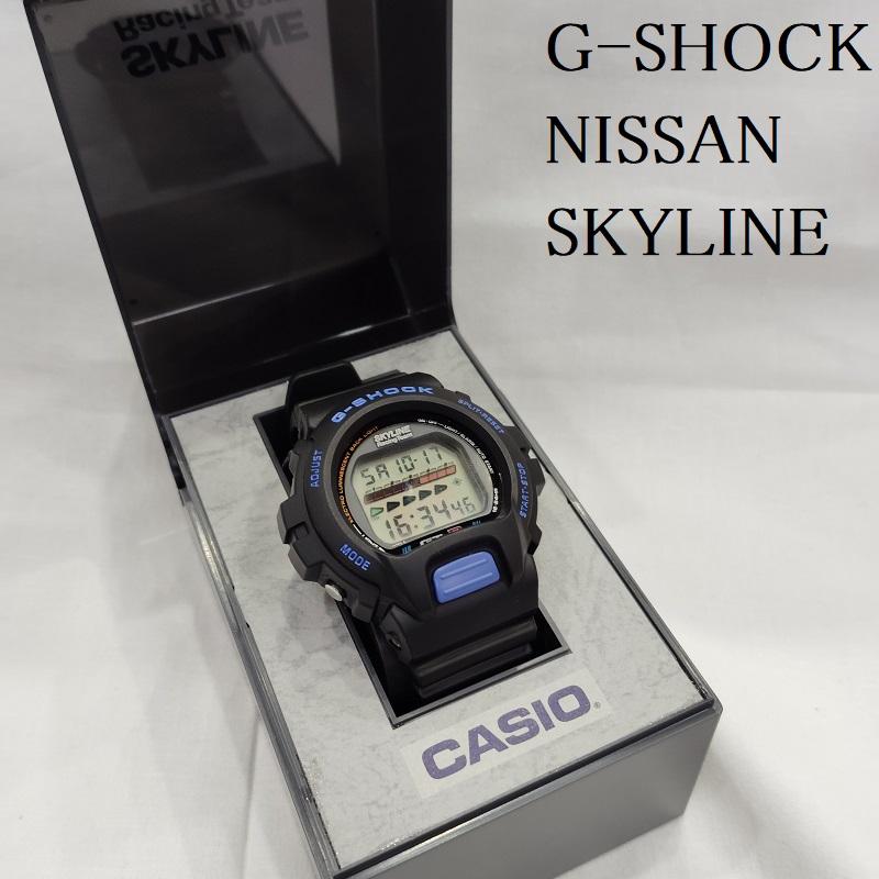 ジーショック G-SHOCK 腕時計 デジタル DW-6600B NISSAN SKYLINE GT-R 日産 スカイライン 第2弾 1996年 デジタル 腕時計 - 黒 / ブラック / black X 青 / ブルー / blue メンズ USED 古着 中古 50169832
